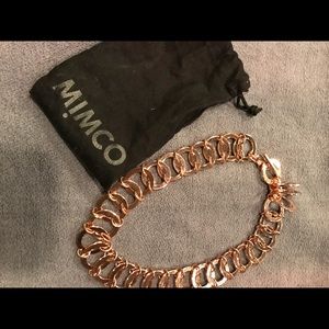 Rose gold chain necklace